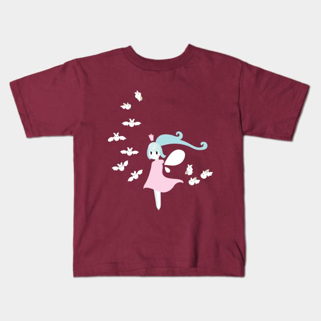 Memories of Wind - Princess Kids T-Shirt by Cosmopoliturtle